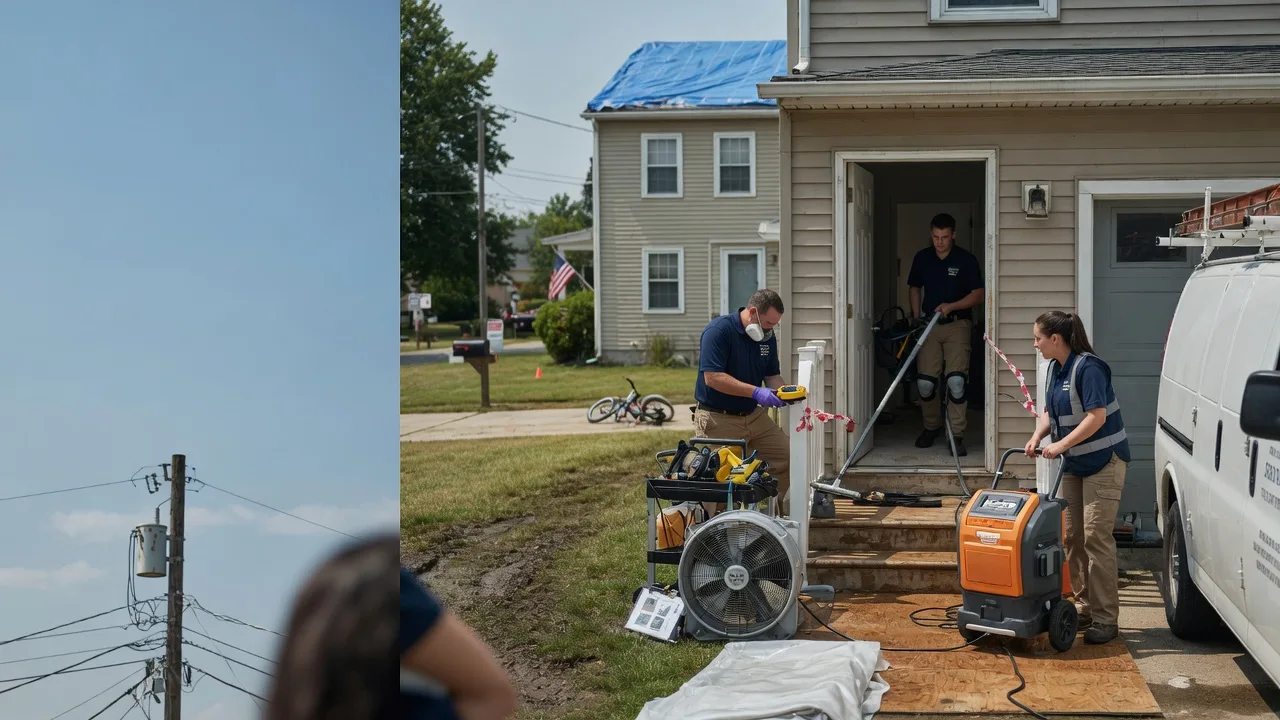 Water Damage Repair in Lowell, IN near me